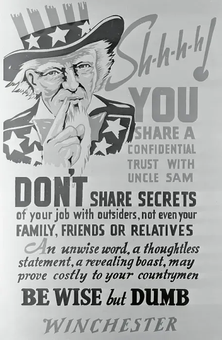 Framed Print : Poster Cautioning Employees Framed Print : Poster Cautioning Employees