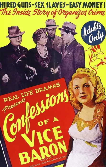 Framed Print : Poster For Confessions Of A Vice Baron Framed Print : Poster For Confessions Of A Vice Baron