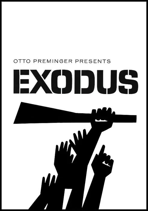 Framed Print : Poster For Exodus Framed Print : Poster For Exodus