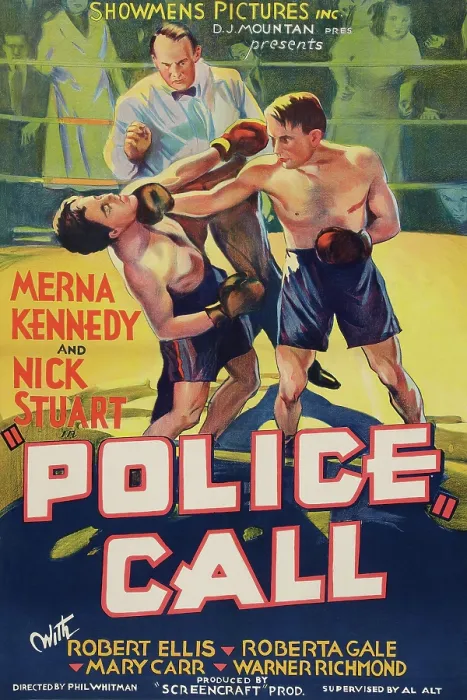 Framed Print : Poster For Police Call