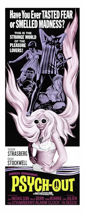 Framed Print : Poster For Psych-Out Framed Print : Poster For Psych-Out