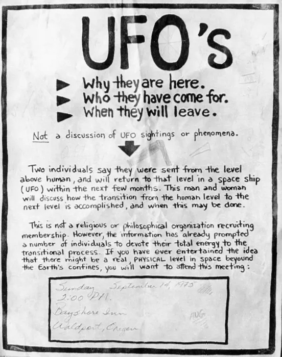 Framed Print : Poster For UFO's Meeting