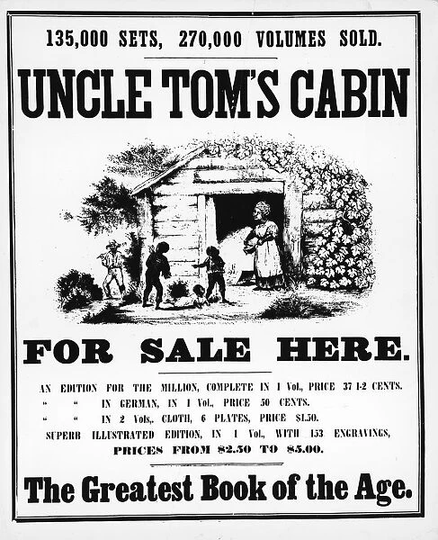 Poster For Uncle Toms Cabin