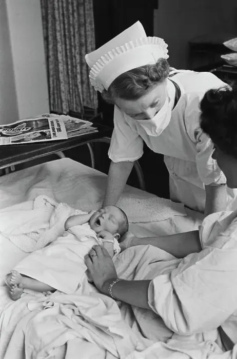 Framed Print : Postnatal Care Framed Print : Postnatal Care