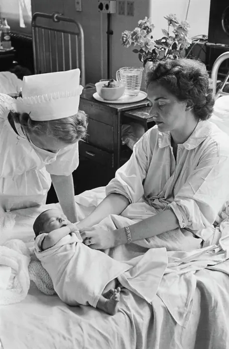 Framed Print : Postnatal Care Framed Print : Postnatal Care