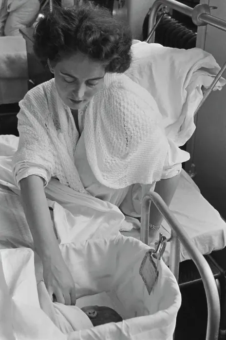 Framed Print : Postnatal Care Framed Print : Postnatal Care
