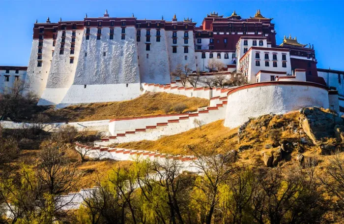 Framed Print : Potala Palace, Tibet China Framed Print : Potala Palace, Tibet China