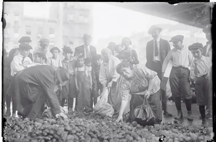Framed Print : Potatoes for New York's Poor Framed Print : Potatoes for New York's Poor
