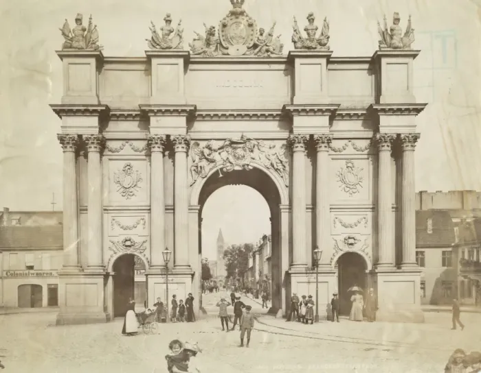 Framed Print : Potsdam Gate Framed Print : Potsdam Gate