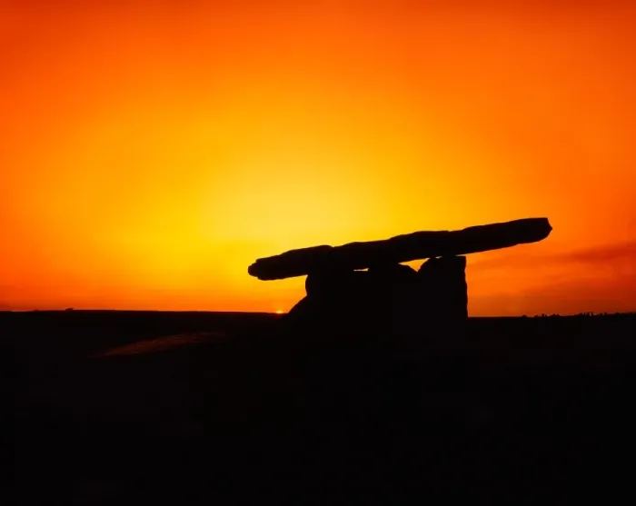 Framed Print : Poulnabrone Dolmen, The Burren, County Clare, Ireland