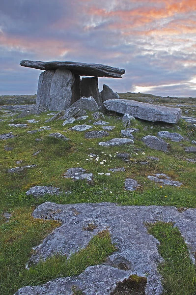 Poulnabrone Grave Site In The Burren Region