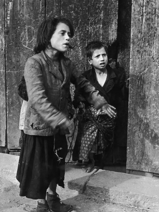 Framed Print : Poverty In Barcelona Framed Print : Poverty In Barcelona