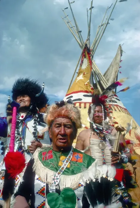 Framed Print : Pow Wow Parade Framed Print : Pow Wow Parade