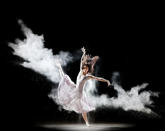 Framed Print : Powder Ballet Framed Print : Powder Ballet