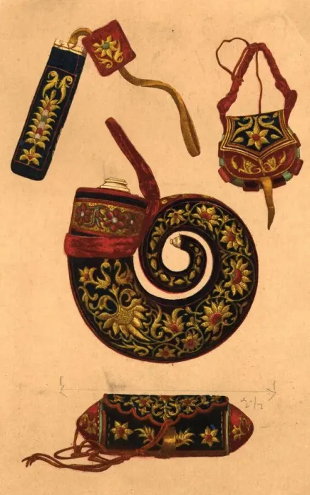 Framed Print : Powder Horn Framed Print : Powder Horn