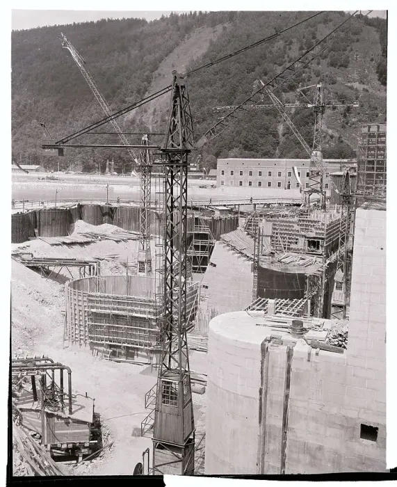 Framed Print : Power Plant Under Construction Framed Print : Power Plant Under Construction