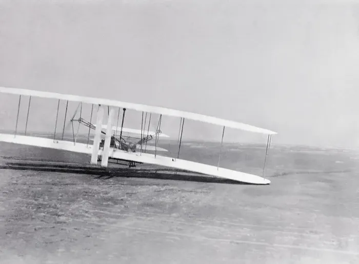 Framed Print : Third Powered Flight Framed Print : Third Powered Flight