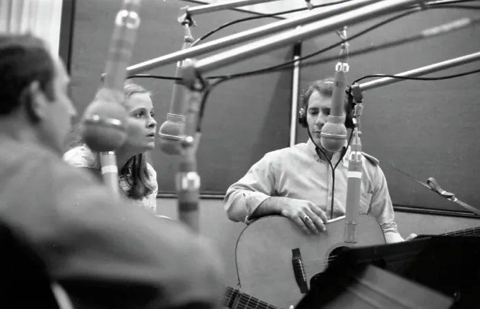 Framed Print : The Pozo-Seco Singers In The Studio Framed Print : The Pozo-Seco Singers In The Studio