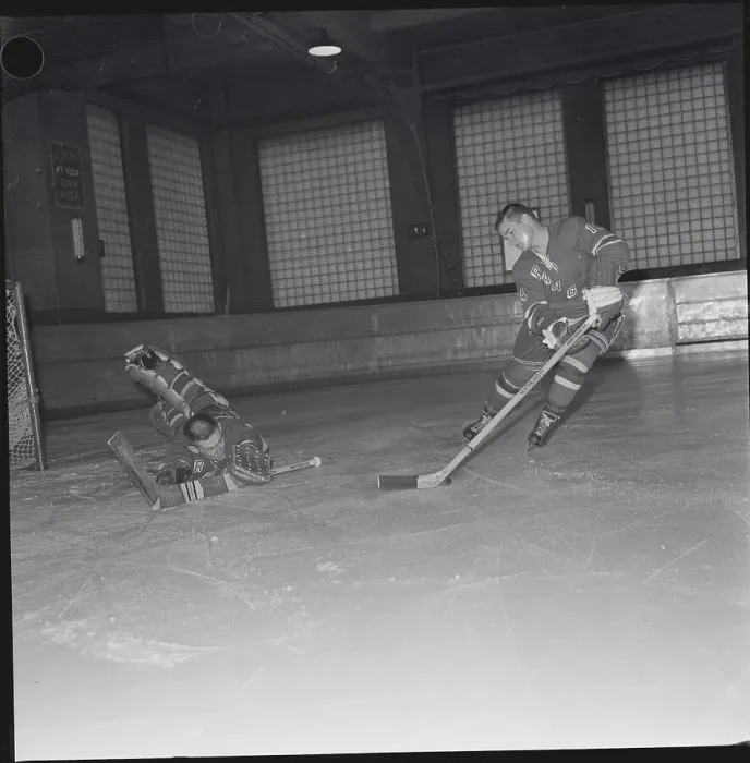 Framed Print : Practice Hockey Action with Rangers Framed Print : Practice Hockey Action with Rangers