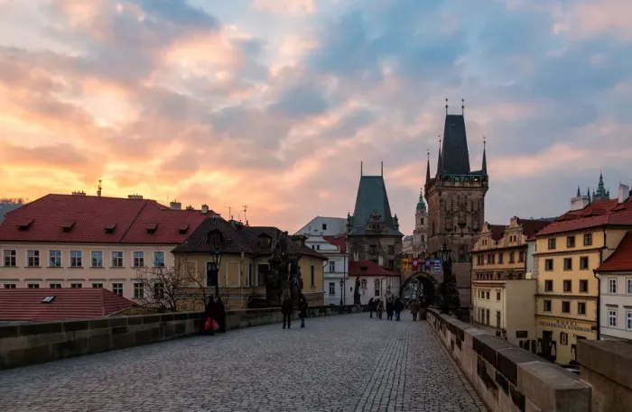 Framed Print : Prague atmosphere Framed Print : Prague atmosphere