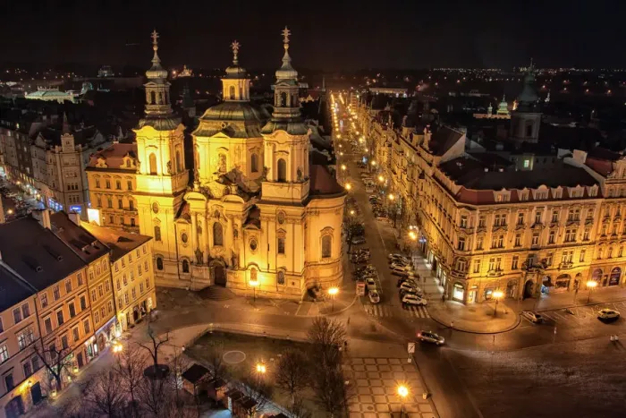 Framed Print : Prague Old Town Square Framed Print : Prague Old Town Square