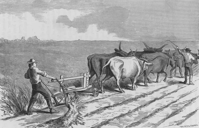 Framed Print : Prairie Ploughing Framed Print : Prairie Ploughing