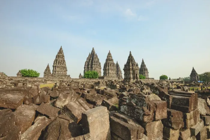 Framed Print : Prambanan temple complex Framed Print : Prambanan temple complex