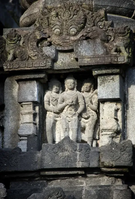 Framed Print : Prambanan Temple details Framed Print : Prambanan Temple details