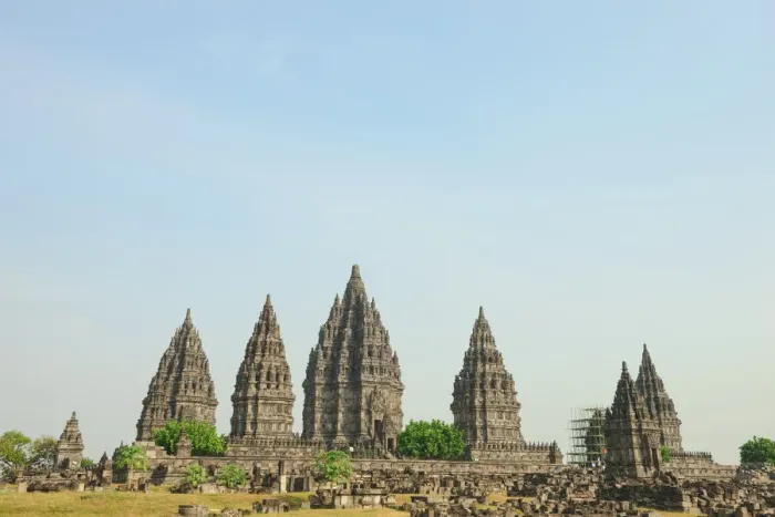 Framed Print : Prambanan towers Framed Print : Prambanan towers