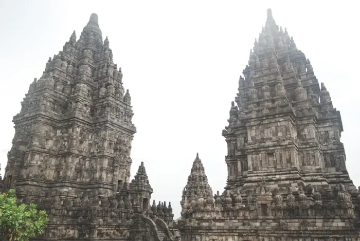 Framed Print : Prambanan towers Framed Print : Prambanan towers