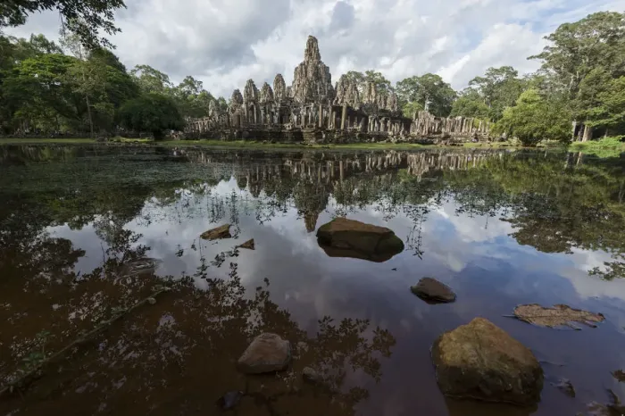 Framed Print : Prasat Bayon, Angkor Thom Framed Print : Prasat Bayon, Angkor Thom