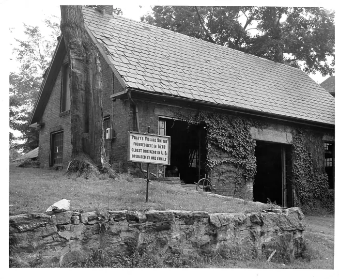 Framed Print : Pratt's Village Smithy In Essex, Connecticut Framed Print : Pratt's Village Smithy In Essex, Connecticut