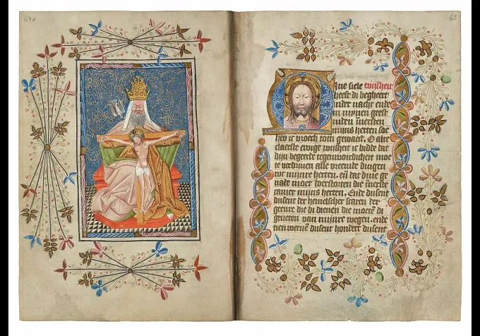 Framed Print : Prayer book from the Northern Netherlands; ca. 1450 Framed Print : Prayer book from the Northern Netherlands; ca. 1450