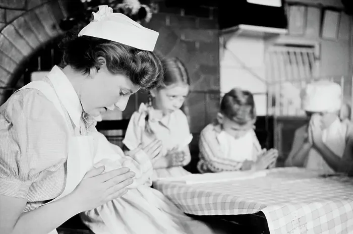 Framed Print : Prayers At London Hospital Framed Print : Prayers At London Hospital