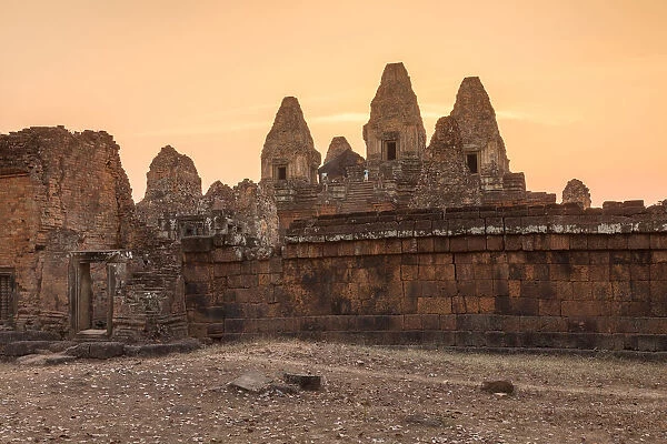 Pre Rup Temple (Angkor) at Sunset