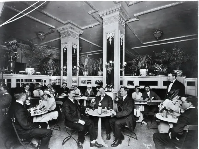 Framed Print : Pre World War I New York Hotel Framed Print : Pre World War I New York Hotel