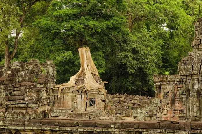 Framed Print : Preah Khan temple Framed Print : Preah Khan temple