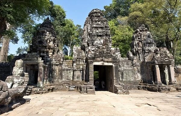 Preah Khan Temple Entrance, Angkor Temple Complex