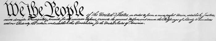 Framed Print : Preamble To The U.S. Constitution Framed Print : Preamble To The U.S. Constitution