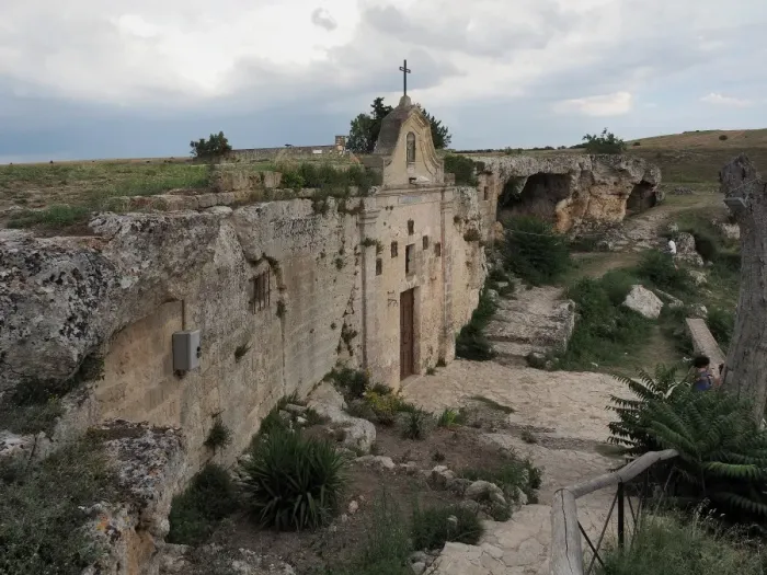 Framed Print : Prehistoric Rock Church In Gravina di Matera (Matera Canyon), Basilicata, Southern Italy Framed Print : Prehistoric Rock Church In Gravina di Matera (Matera Canyon), Basilicata, Southern Italy