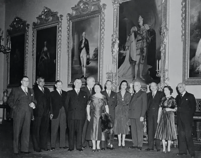 Framed Print : Premiers of British Commonwealths Framed Print : Premiers of British Commonwealths