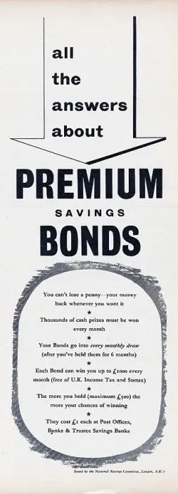 Framed Print : Premium Bonds Framed Print : Premium Bonds