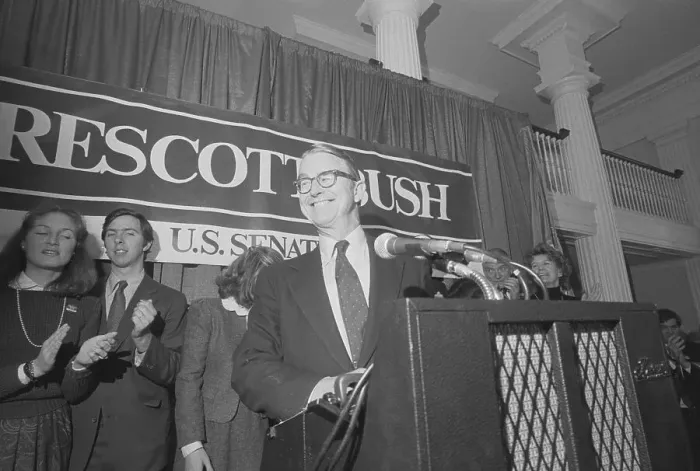 Framed Print : Prescott Bush Giving a Speech Framed Print : Prescott Bush Giving a Speech