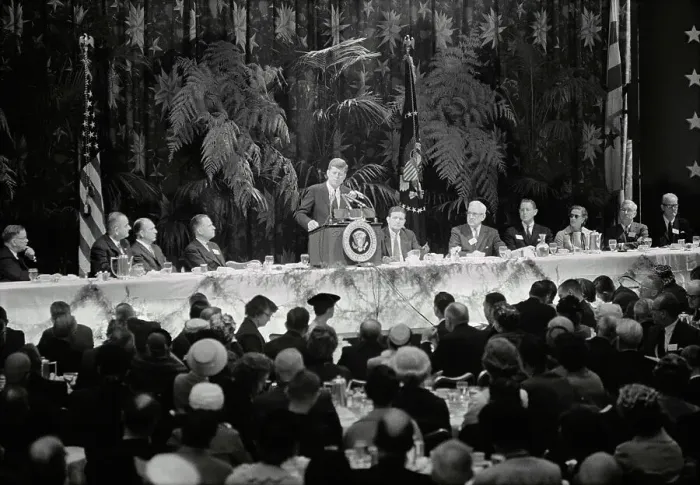 Framed Print : President Addressing Cuban Crisis Framed Print : President Addressing Cuban Crisis