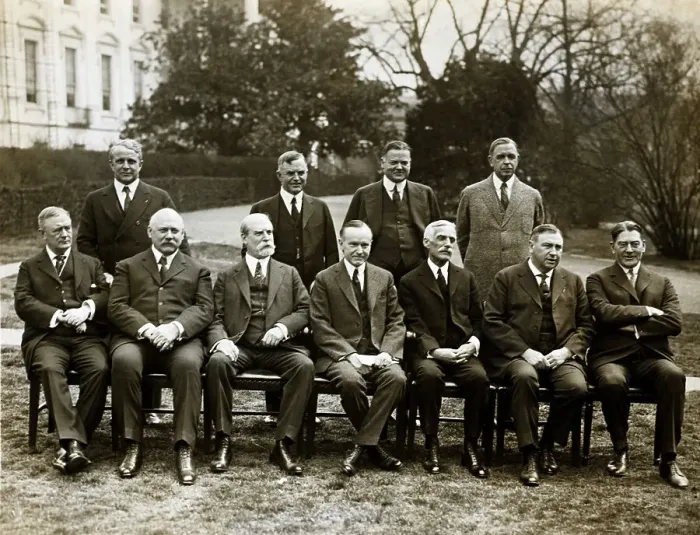 Framed Print : President Calvin Coolidge And Cabinet Framed Print : President Calvin Coolidge And Cabinet