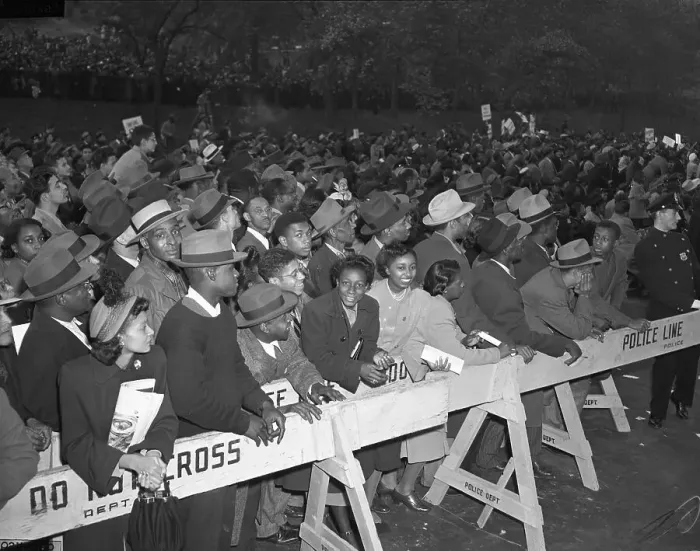 Framed Print : President Campaigns In Harlem Framed Print : President Campaigns In Harlem