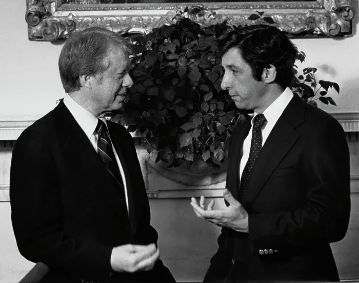 Framed Print : US President Carter And Activist Tom Hayden Framed Print : US President Carter And Activist Tom Hayden