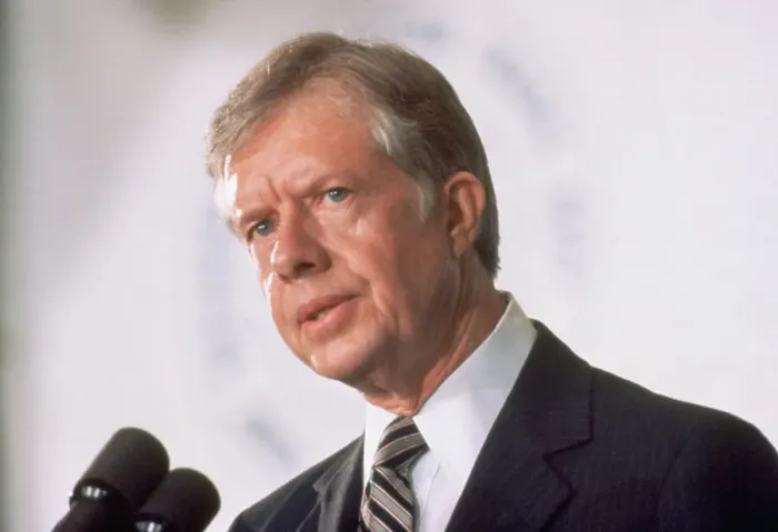 Framed Print : President Carter Addresses the Nation Framed Print : President Carter Addresses the Nation