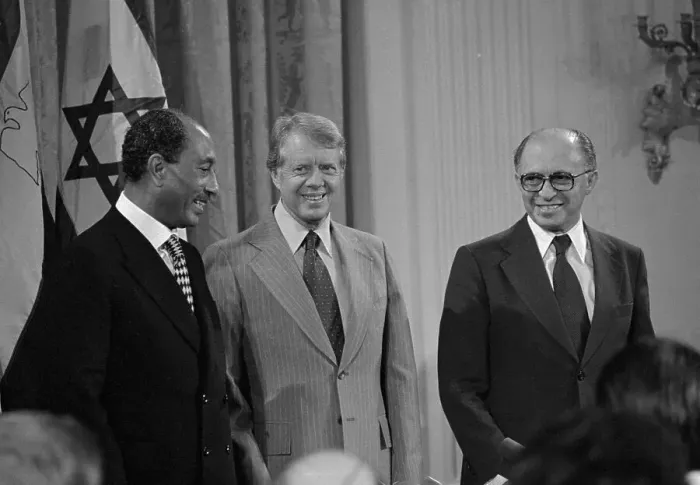 Framed Print : President Carter Standing Amongst Others Framed Print : President Carter Standing Amongst Others