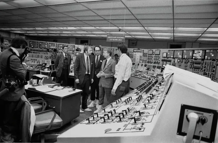 Framed Print : US President Carter Visiting Nuclear Power Plant Framed Print : US President Carter Visiting Nuclear Power Plant